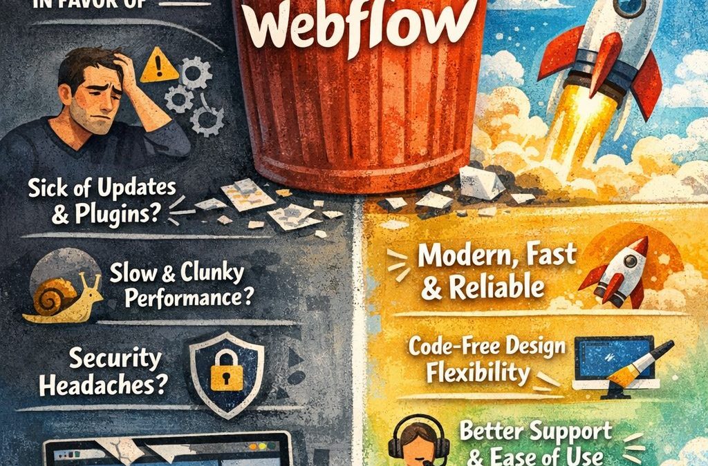 Time to Can WordPress as a Website Builder and Use Webflow